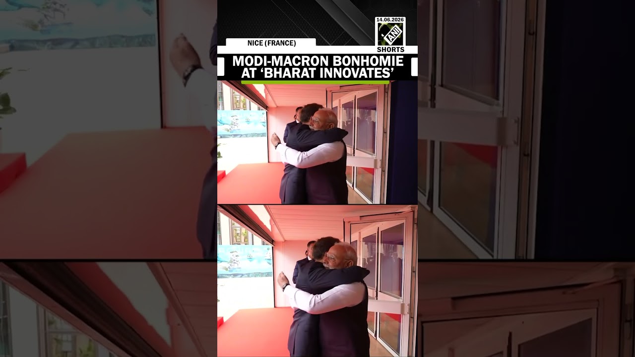 Warm Hugs & Handshakes: PM Modi-Prez Macron&rsquo;s Camaraderie on Display at &lsquo;Bharat Innovates&rsquo; Event