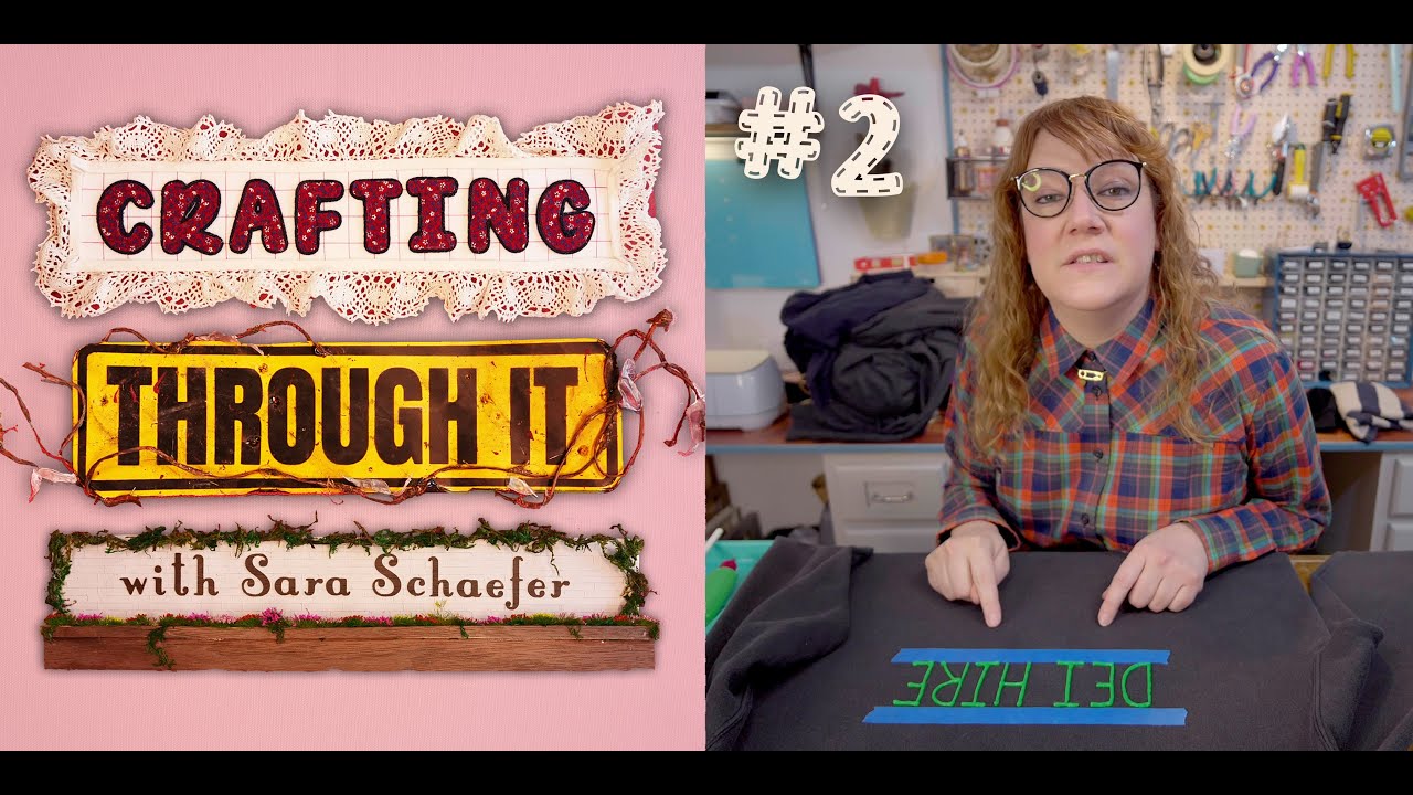 # 2: Puffy Paint Embroidery | Crafting Through It with Sara Schaefer