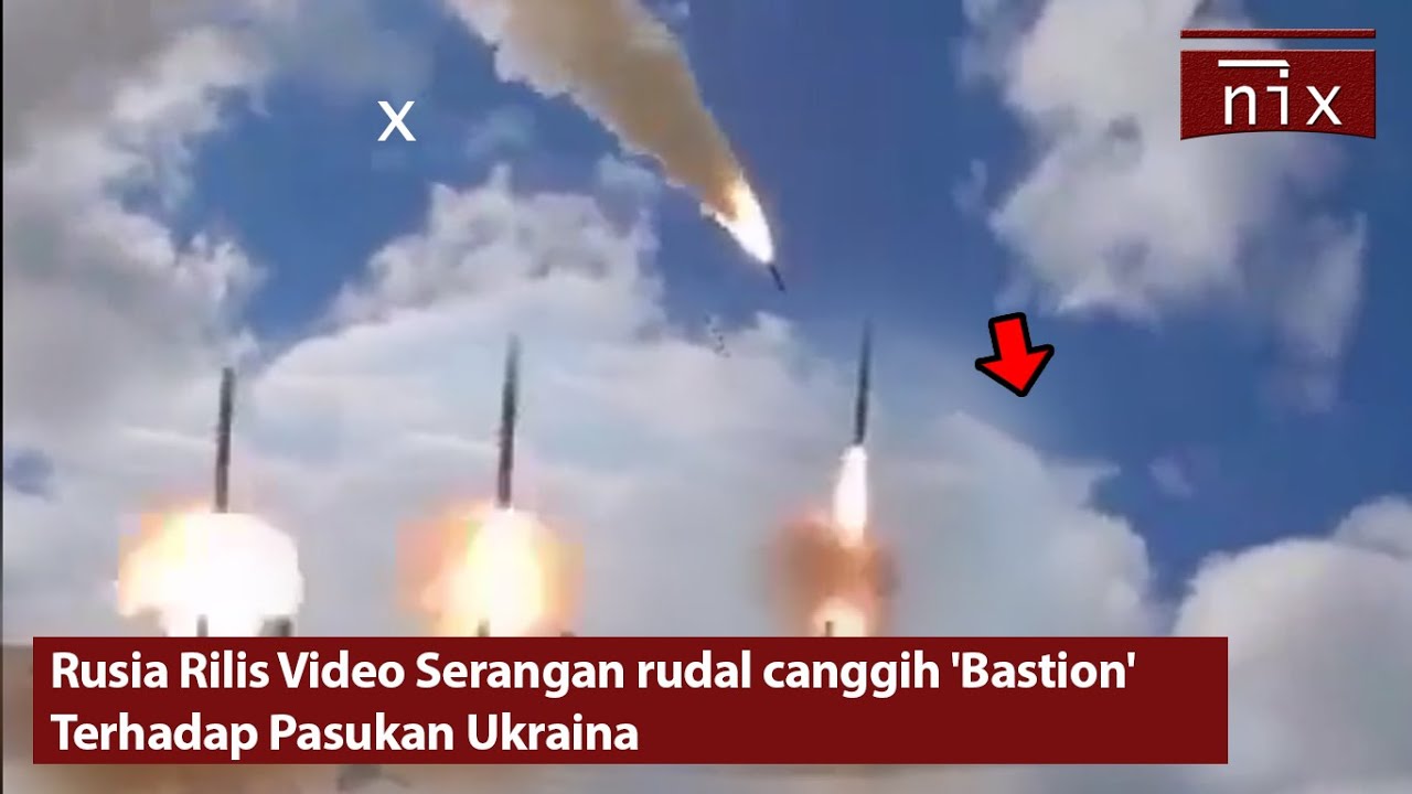 Россия опубликовала видео обстрела украинских войск баллистическими ракетами 