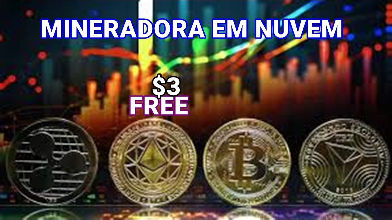Nova Mineradora de CRIPTOMOEDAS gr&aacute;tis - Minerando CRIPTO FREE na nuvem💰