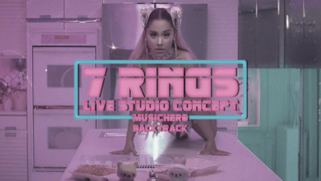 Ariana Grande - 7 Rings [Instrumental w/ Backing Vocals] (Live Studio Concept)