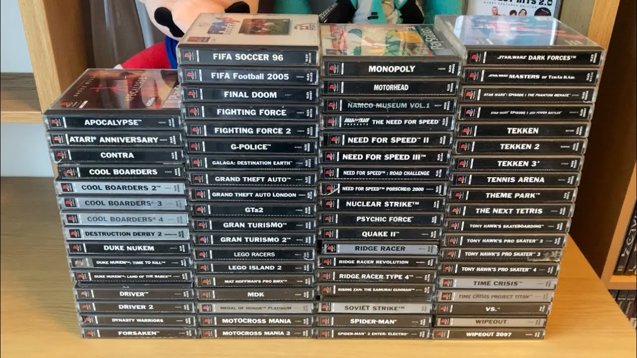 My PlayStation 1 Game Collection (2024 Update)