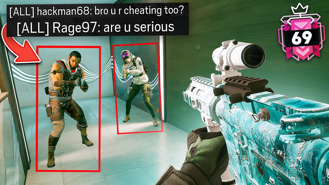 Me Hacking in Rainbow Six Siege (apparently)