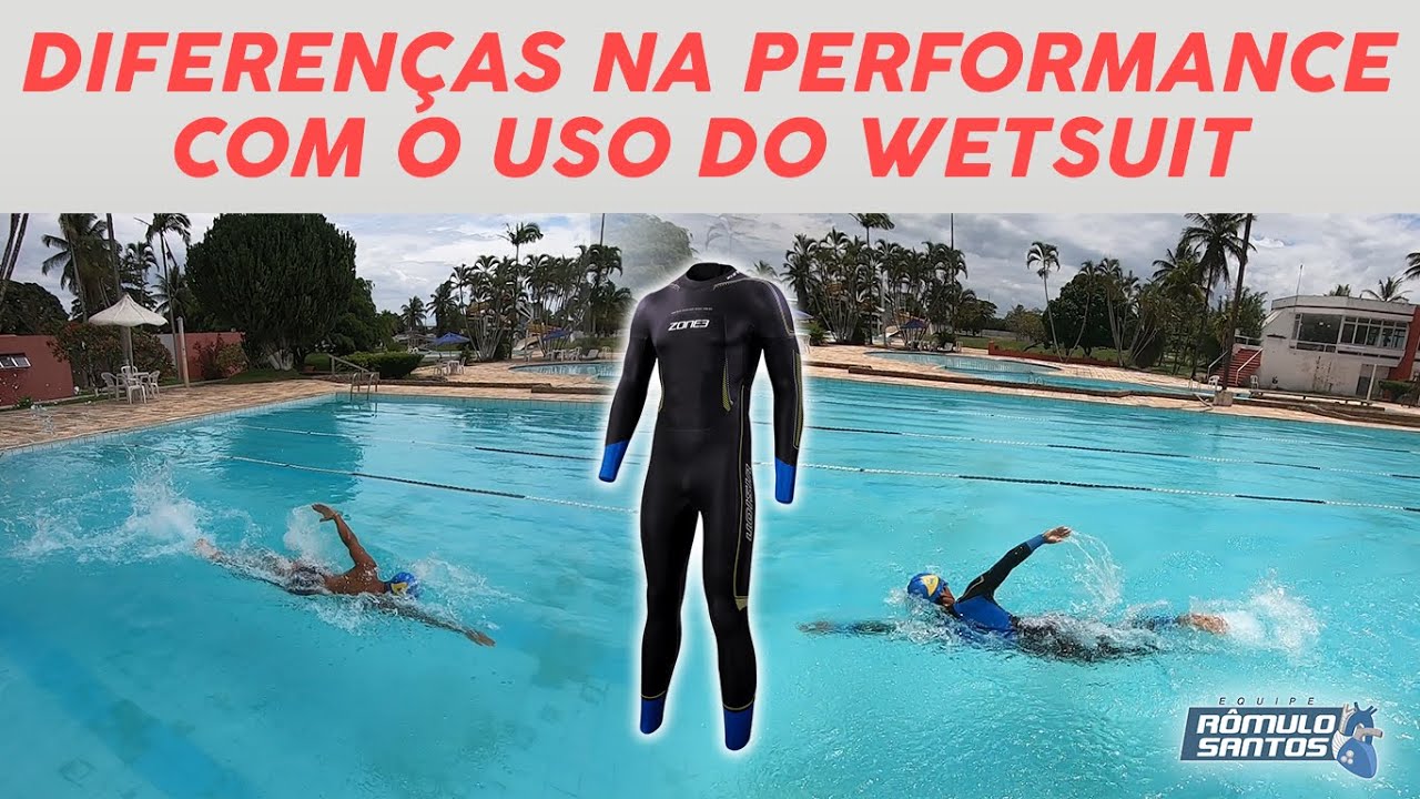 DIFERENÇA NA PERFORMACE COM O USO DO WETSUIT