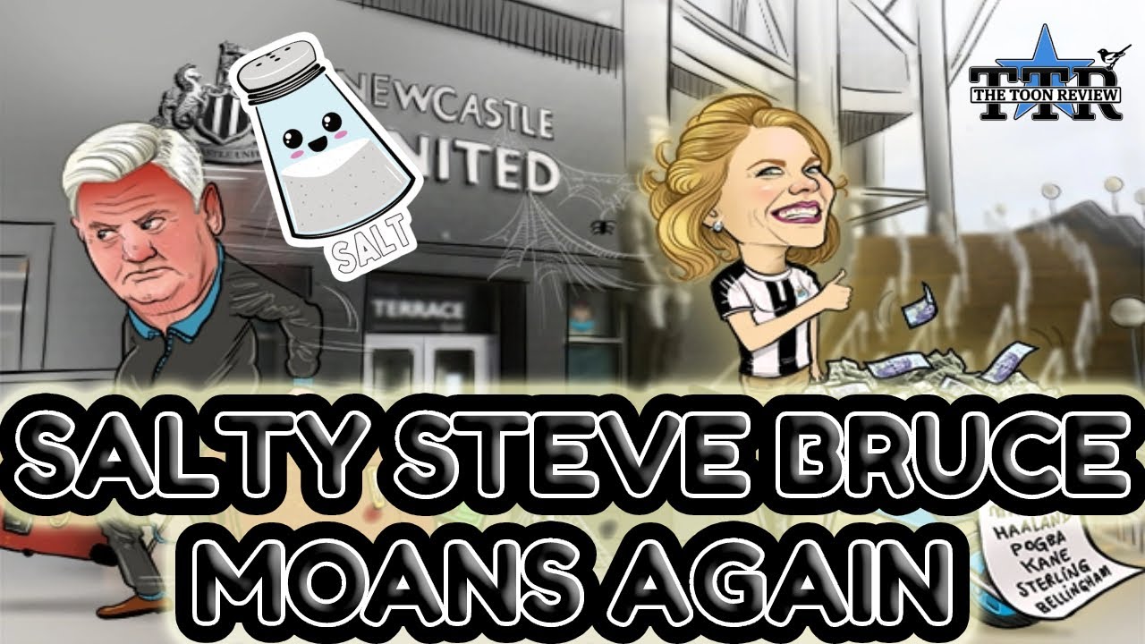 SALTY STEVE BRUCE MOANS AGAIN!!