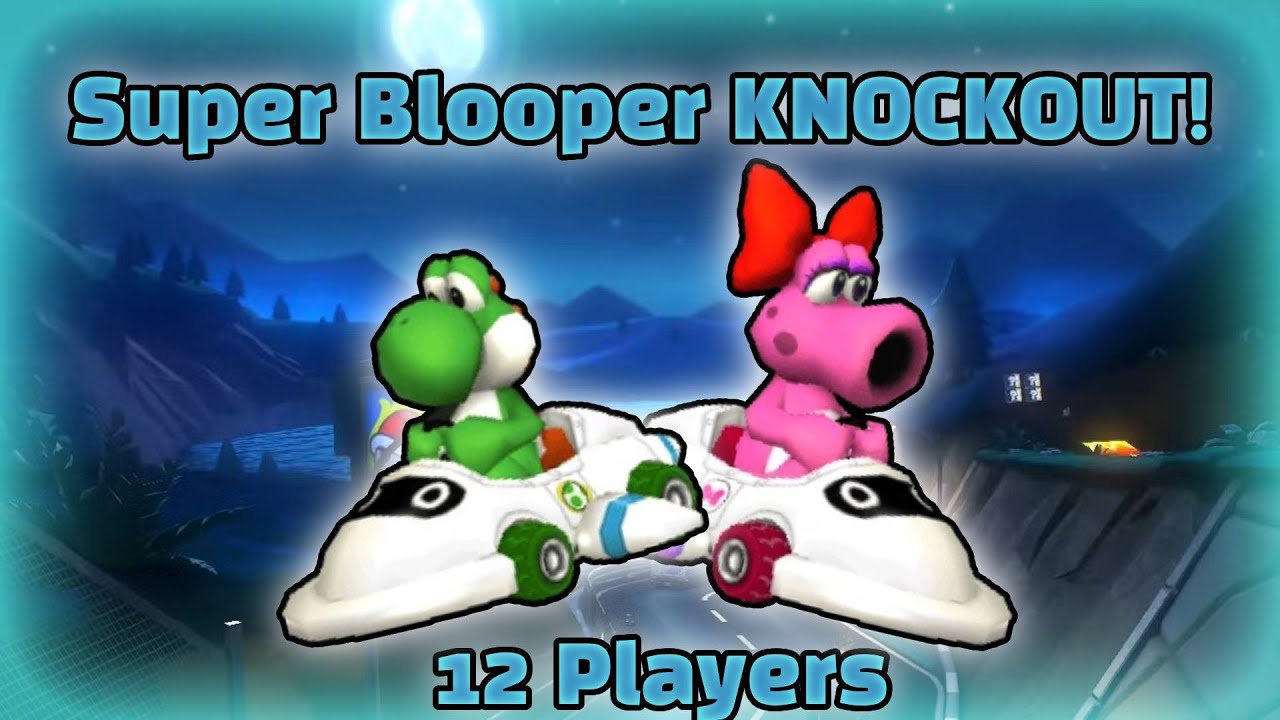 Mario Kart Wii SUPER BLOOPER KNOCKOUT Tournament!