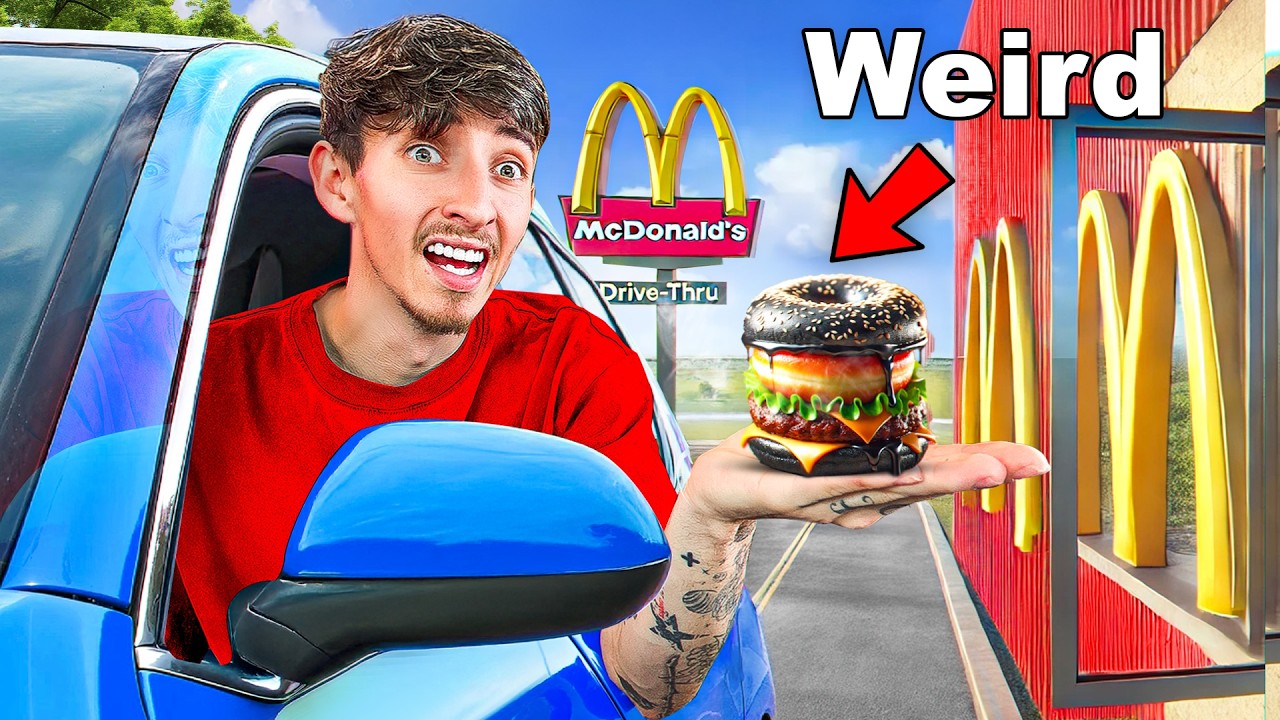 I Tried WEIRDEST Fast Food Menu Items In The World!
