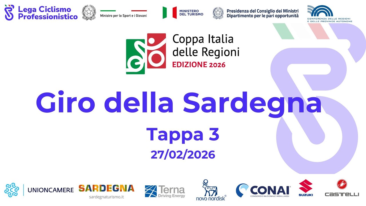 Diretta | Giro di Sardegna 2026 - tappa 3