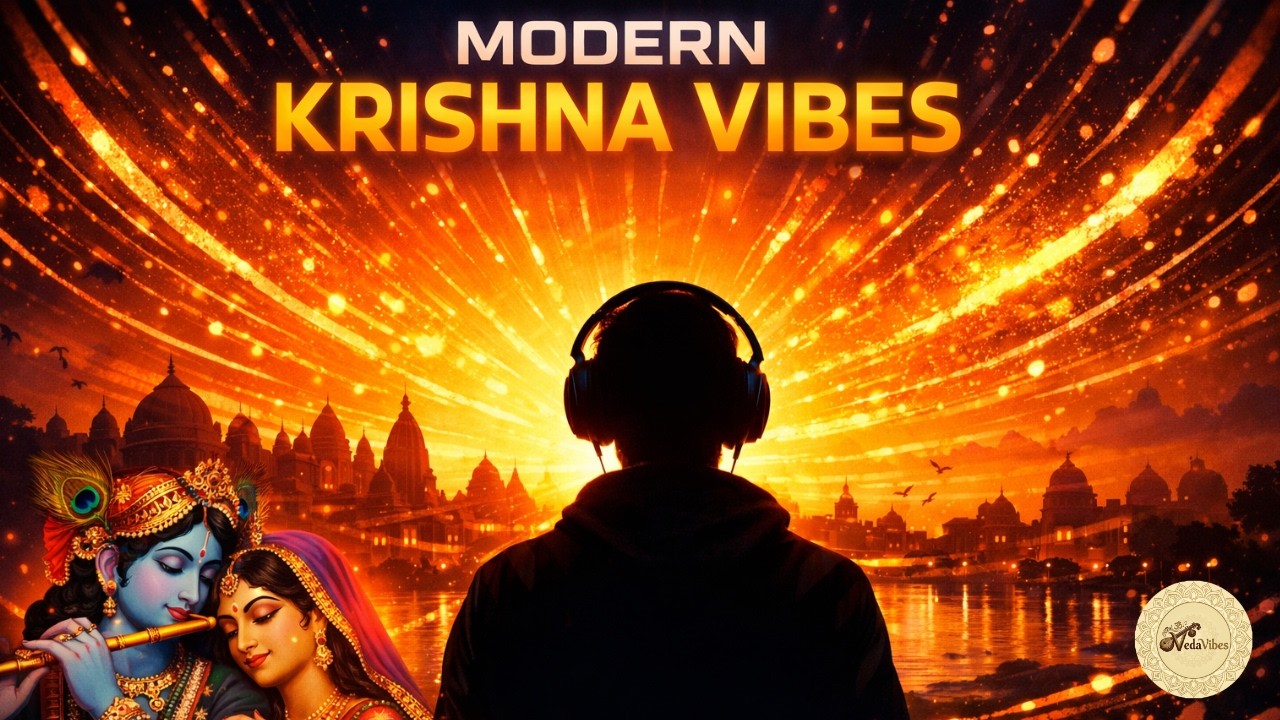 Radha Raman Hari Bol (Lofi Flip) 🌸 Chill Krishna Jamming for Deep Focus & Peace