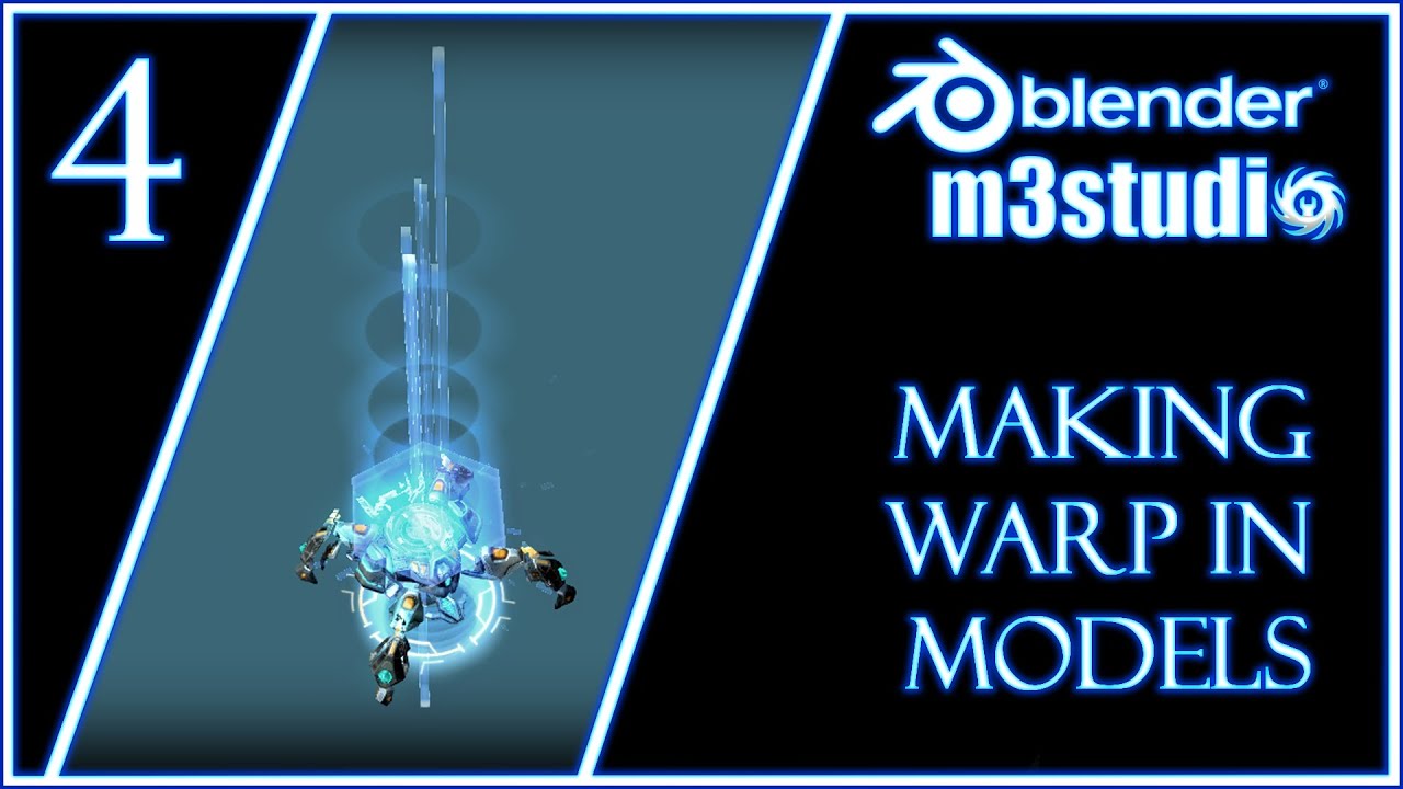 Editing SC2 models in Blender | m3studio Tutorial | #4 | Warp In Models