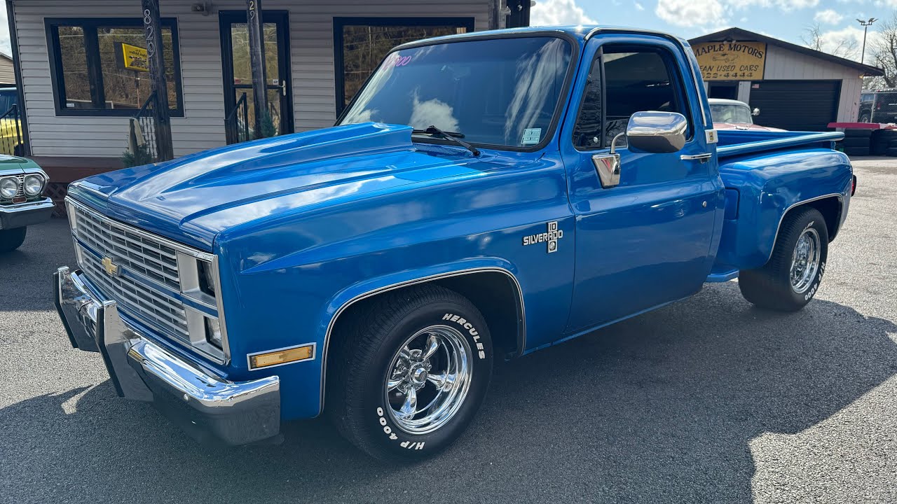 Test Drive 1984 Chevrolet C-10 Silverado SWB SOLD $17,900 Maple Motors #2928
