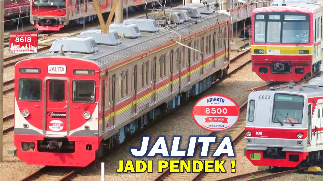 KERETA KRL JALITA JALAN LAGI !! Testrun KRL Tokyu 8518-8618 & Update TM 6000, TM 7000, TM 05, JR 203