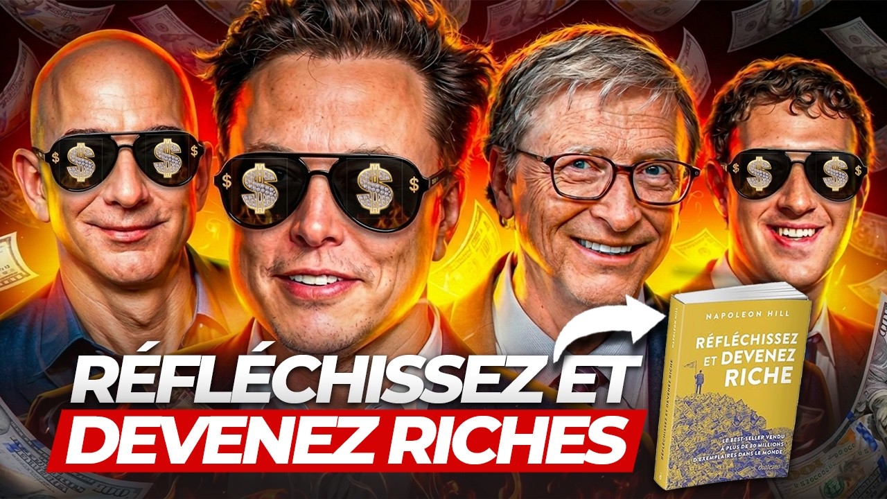 Réfléchissez Et Devenez Riche : Le Livre Que Les Riches Comprennent… Et Que Les Pauvres Lisent Mal