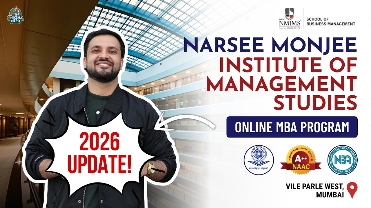NMIMS Mumbai Online MBA 2026 | Honest Review, Fees, Placements & Is It Worth It?