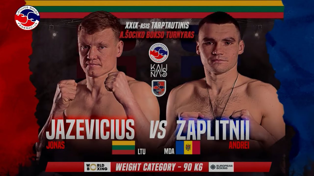 Jonas Jazevičius (LTU) vs. Andrei Zaplitnii (MDA) Algirdas Šocikas 2025 Final (90kg)