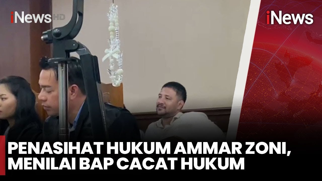 Penasihat Hukum Ammar Zoni Bongkar Kejanggalan, BAP Disebut Cacat Hukum!  | iNews Room (15/1)