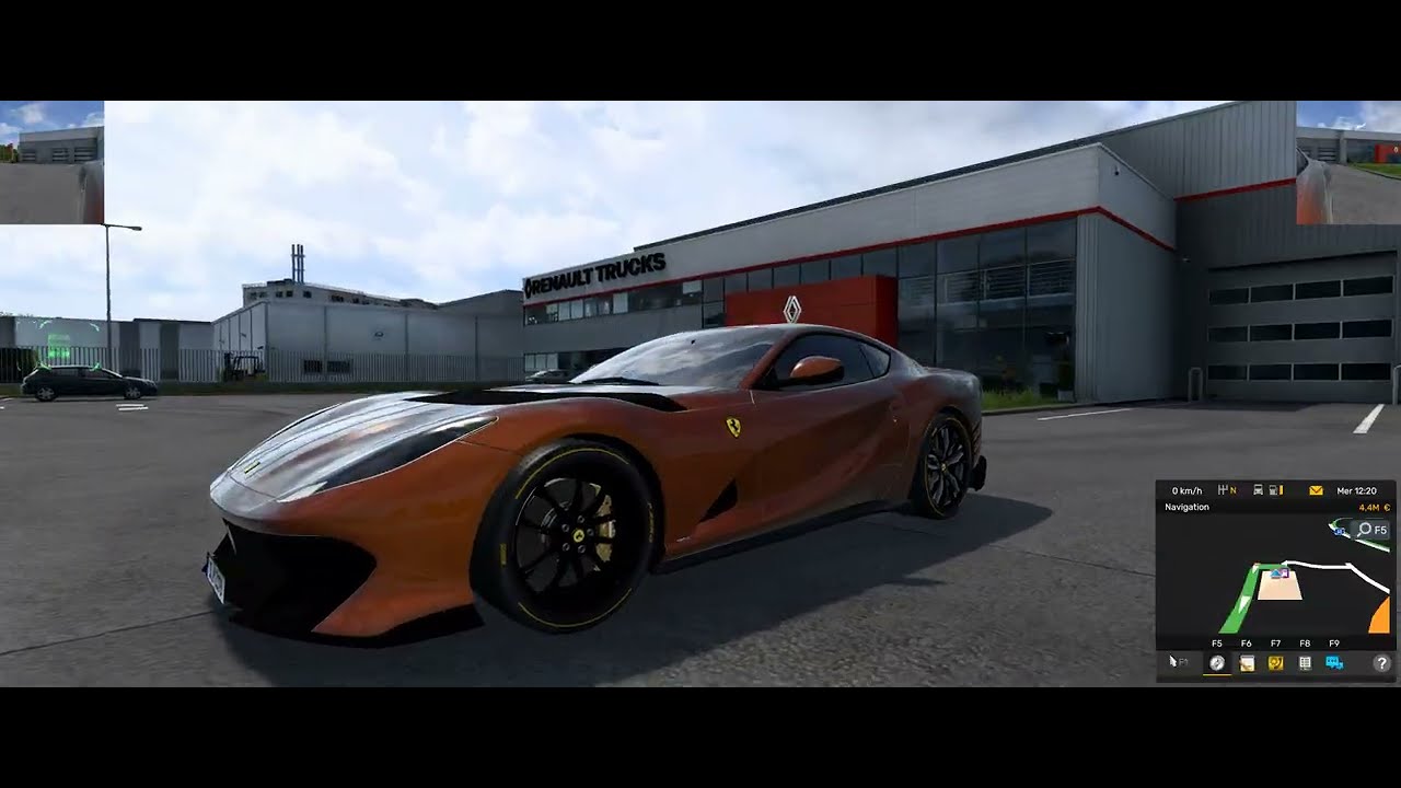 Ferrari 812 Competizion 2022 Euro truck simulator 2 🔥🔥PLEASE FOLLOW AND SUBSCRIBE