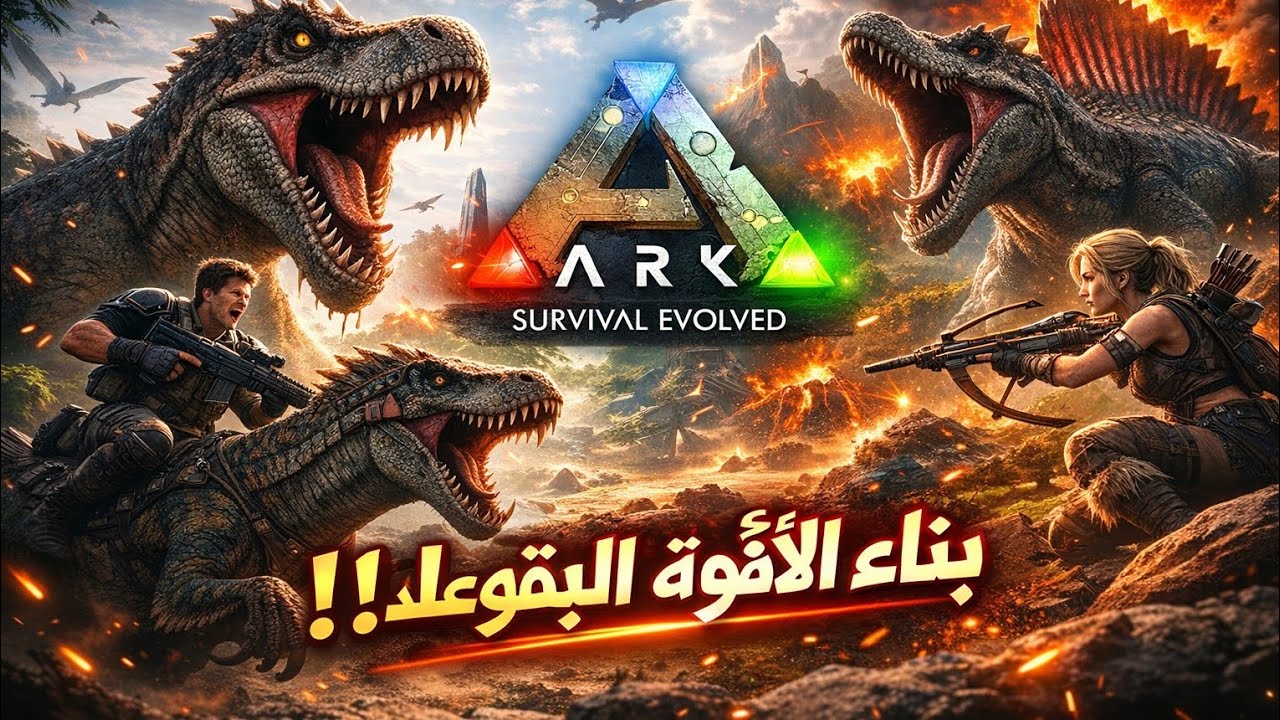 👀 اللعب الجماعي وبداية السيرفر/ ARK Mobile 