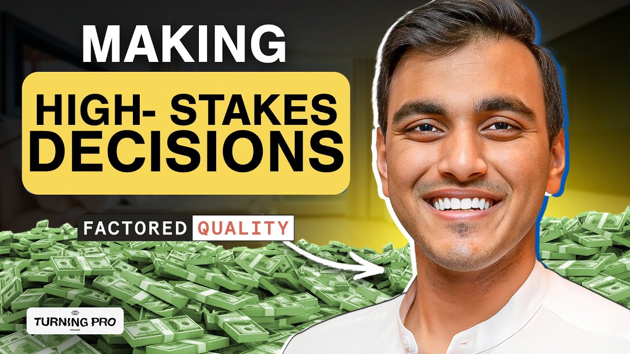 Prince Ghosh &ndash; Founder&rsquo;s Guide To Making High-Stakes Decisions