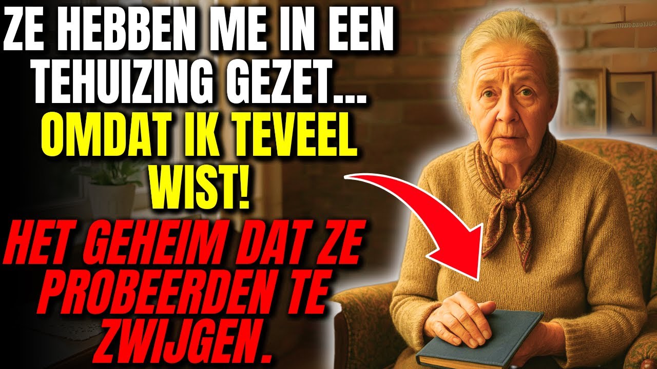 Het Waargebeurde Verhaal Van Deze Oma | Ze Stopten Me in een Verpleeghuis Omdat Ik Te Veel Wist