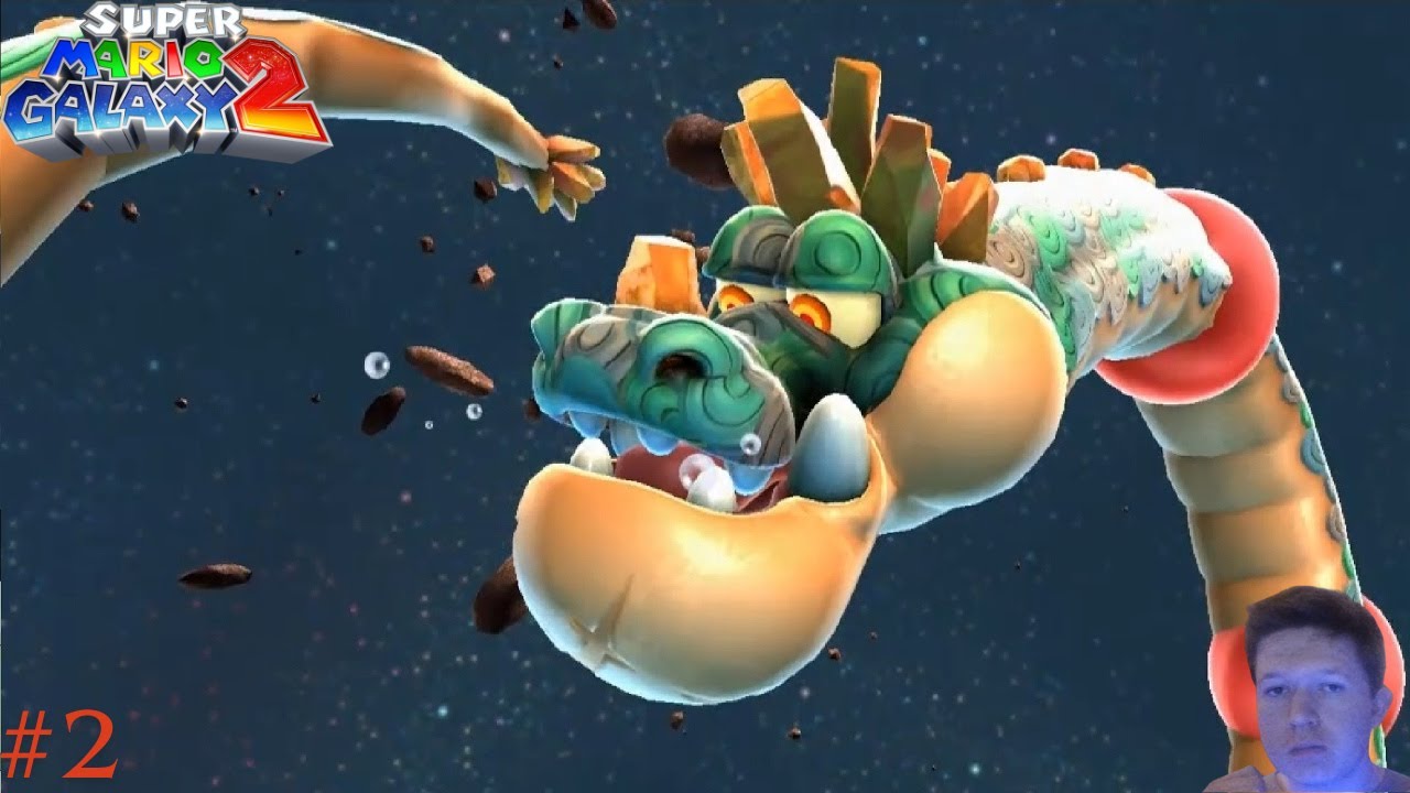 Super Mario Galaxy 2 #2 un dragon qui a faim