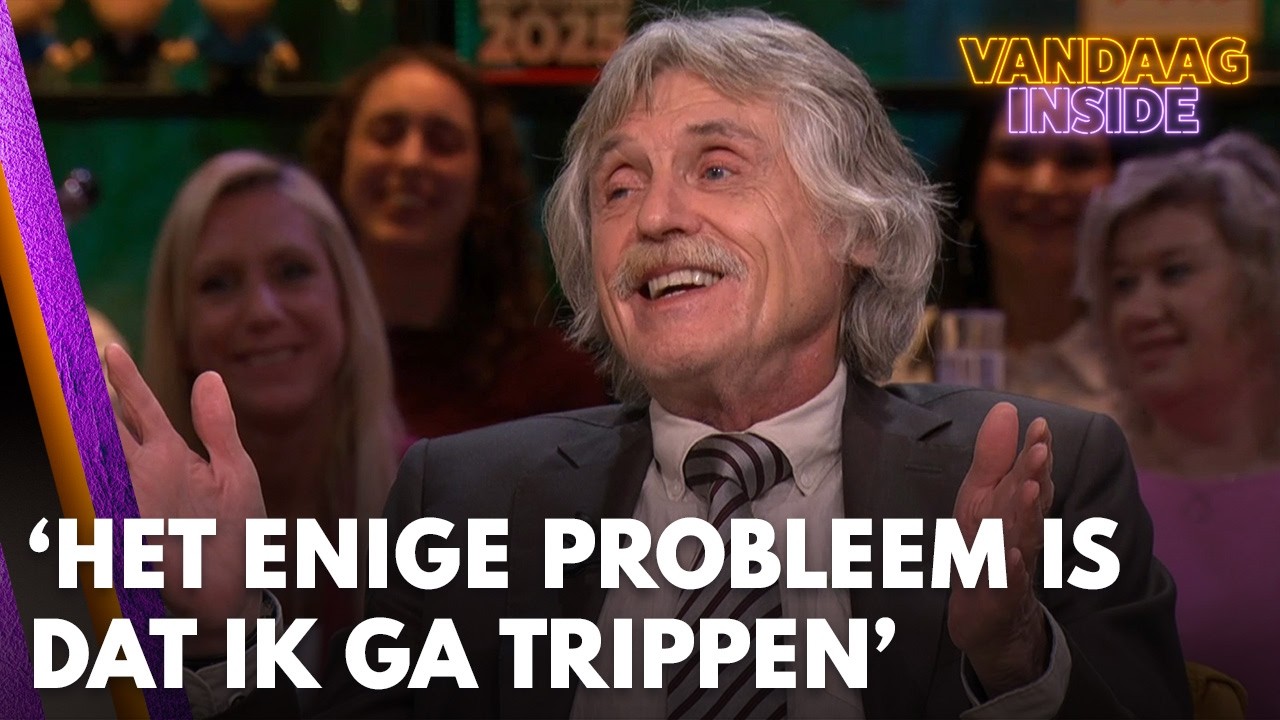Johan Derksen gebruikt wietolie tegen slapeloosheid: ‘Het enige probleem is dat ik ga trippen’