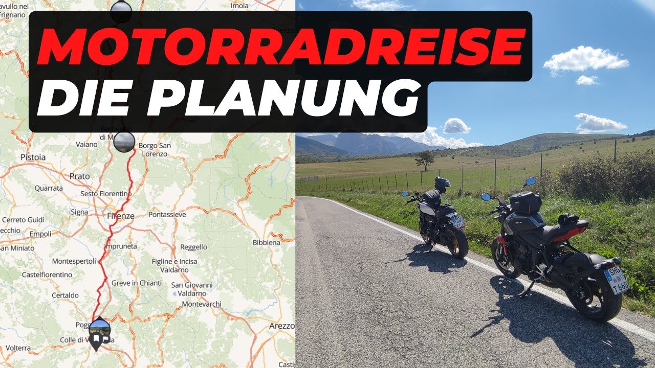 Wie wir unsere Motorradtouren vorbereiten - detailliert planen oder planlos?