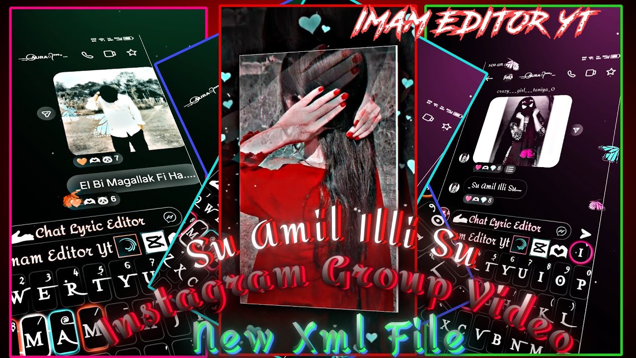 Instagram Group Xml🫶Su Amil Illi Su🤌 Arbic Song✨trending song#xml_file #alightmotion@imam_editor_yt 