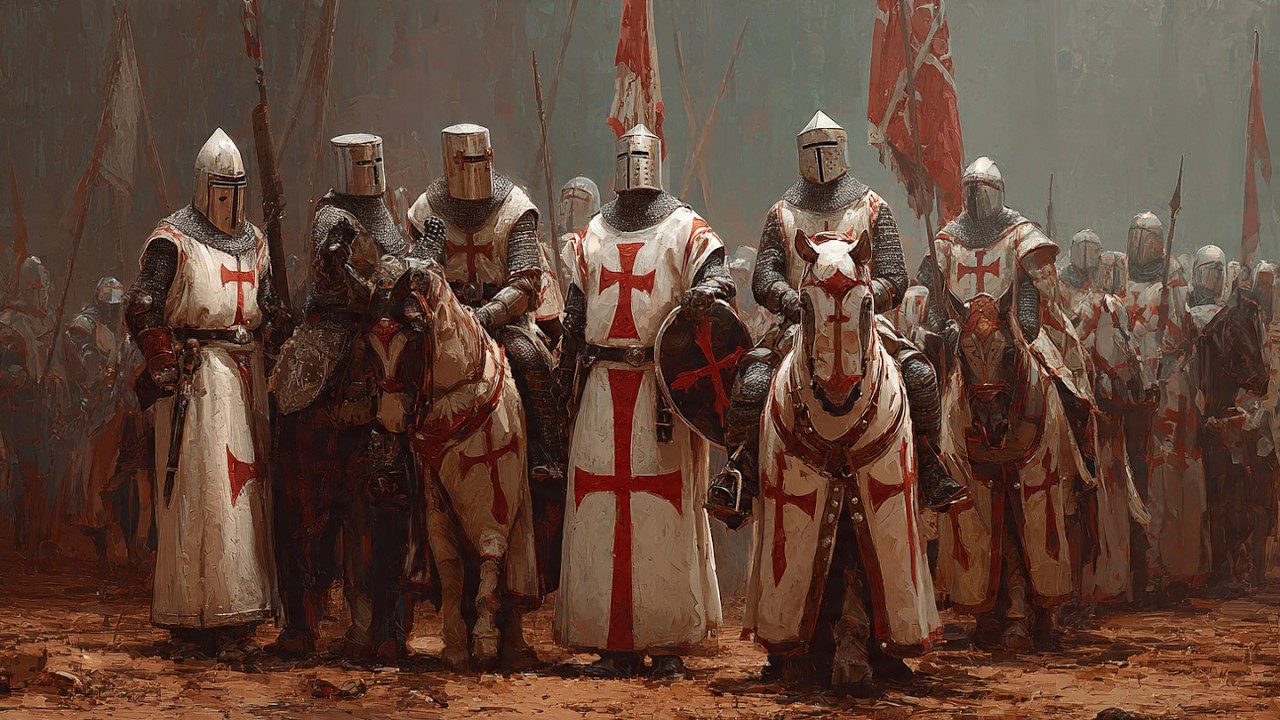 TEMPLARS MARCHING TO BATTLE | EPIC CRUSADER MUSIC