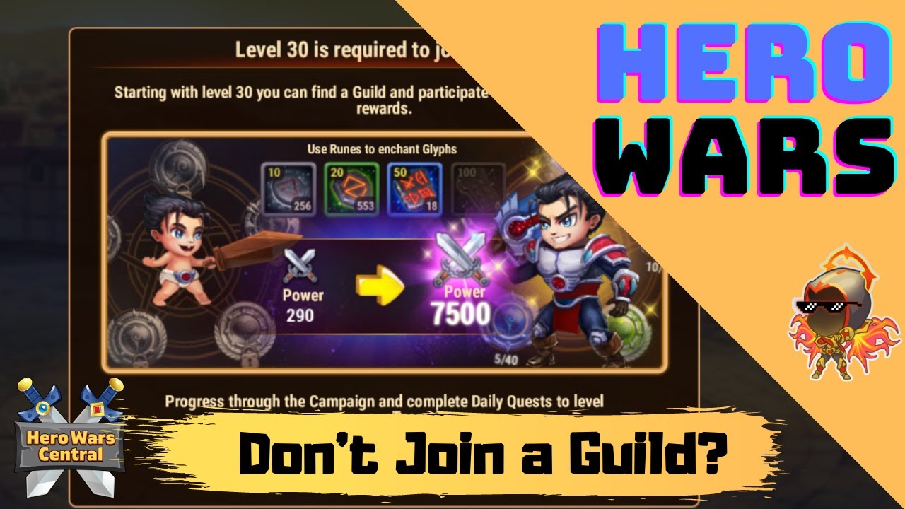 Why You Should Join a Guild in Hero Wars
