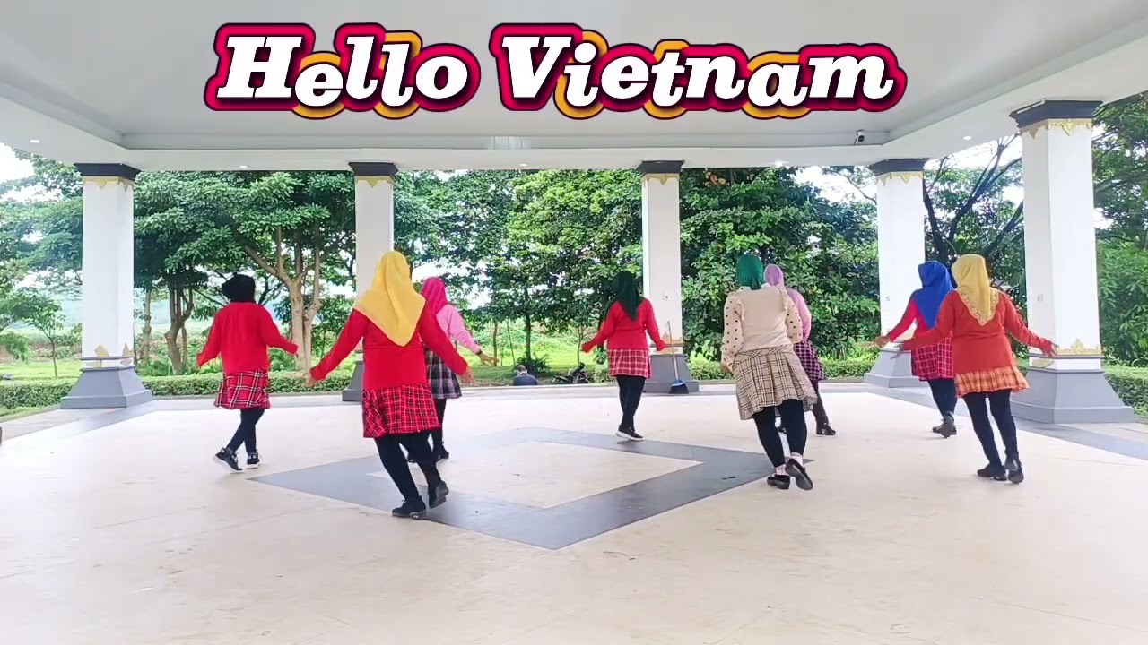 Hello Vietnam #Linedance #SnLD Teratai Jatisari #Choreo : Mr.Kim ( INA)