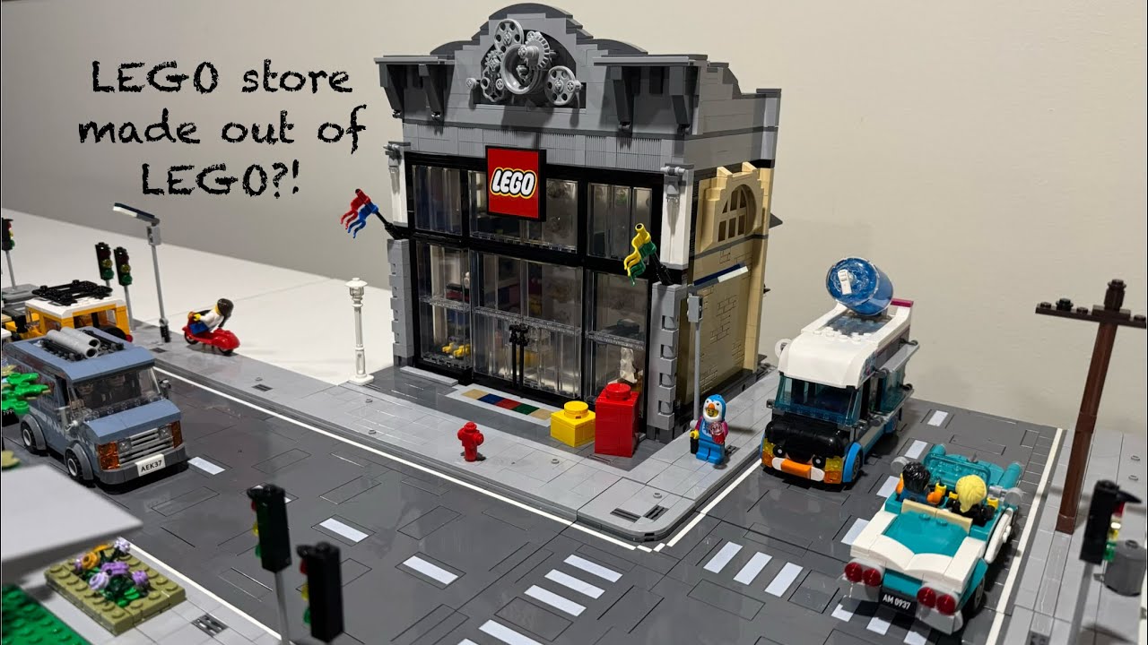 Modular LEGO Store Bricklink set #910009 Review & early birthday gift unboxing!