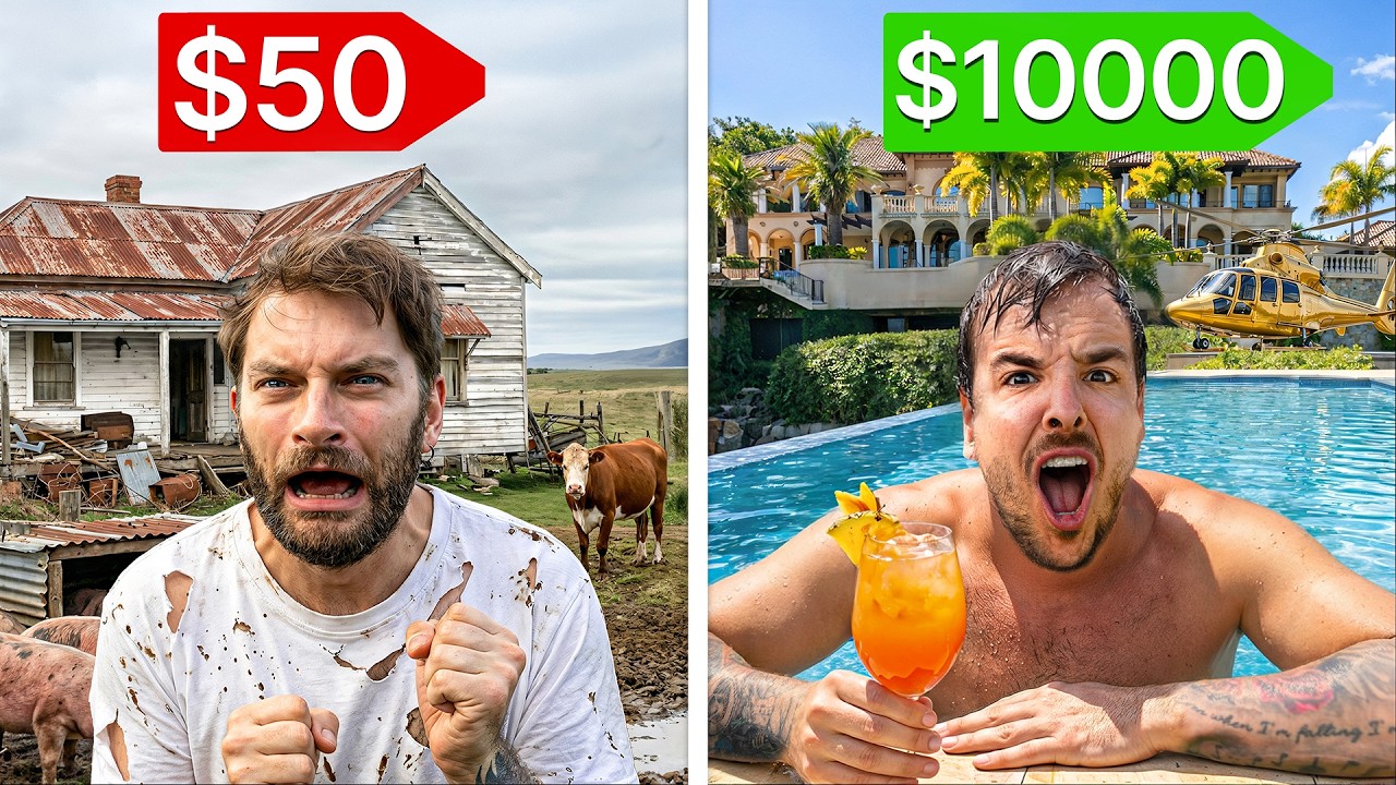 The Boys Survive THE CHEAPEST & MOST EXPENSIVE Airbnb!