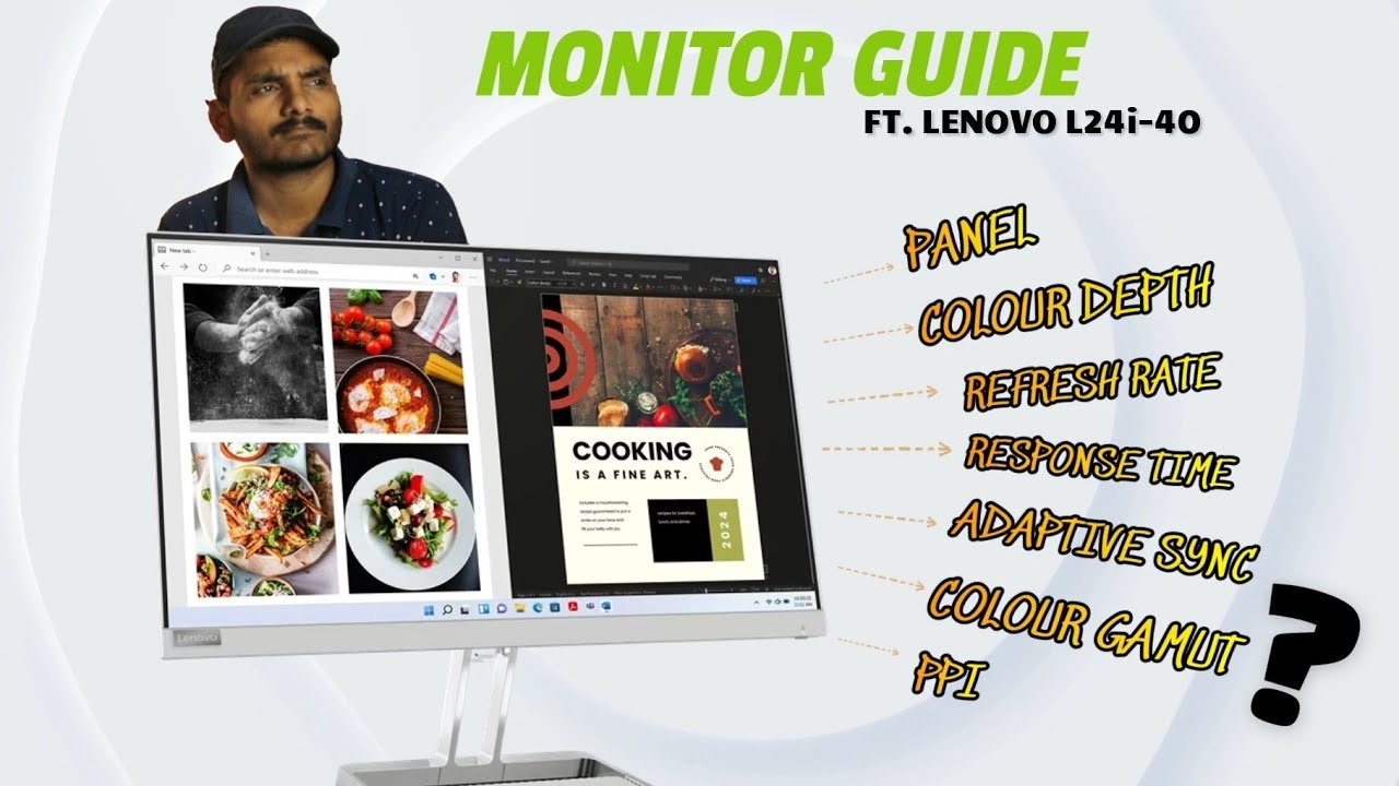 Don't Buy a Wrong Monitor: Monitor Guide ft. Lenovo L24i-40.