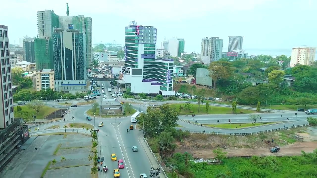 DRONE SUR CAMEROUN DOUALA AKWA BONANJO