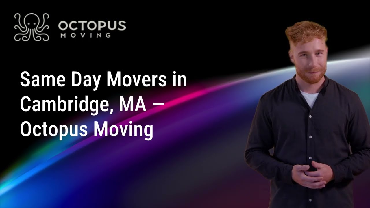 Same Day Movers in Cambridge, MA — Octopus Moving