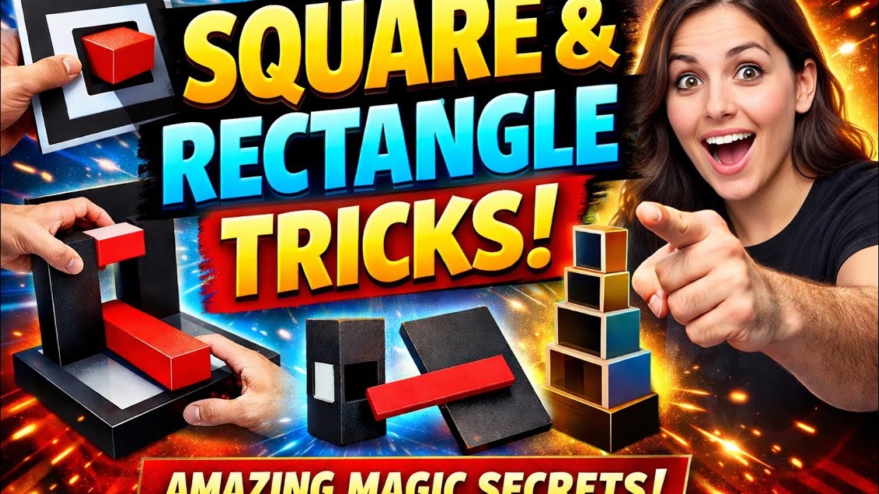 Square and RectangleSquare Rectangle TricksSquare Rectangle Short TricksSquare Rectangle 