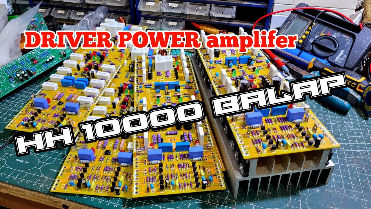 Driver Power Amplifer Kelas H Terbaru // HH10000 Bandar Power