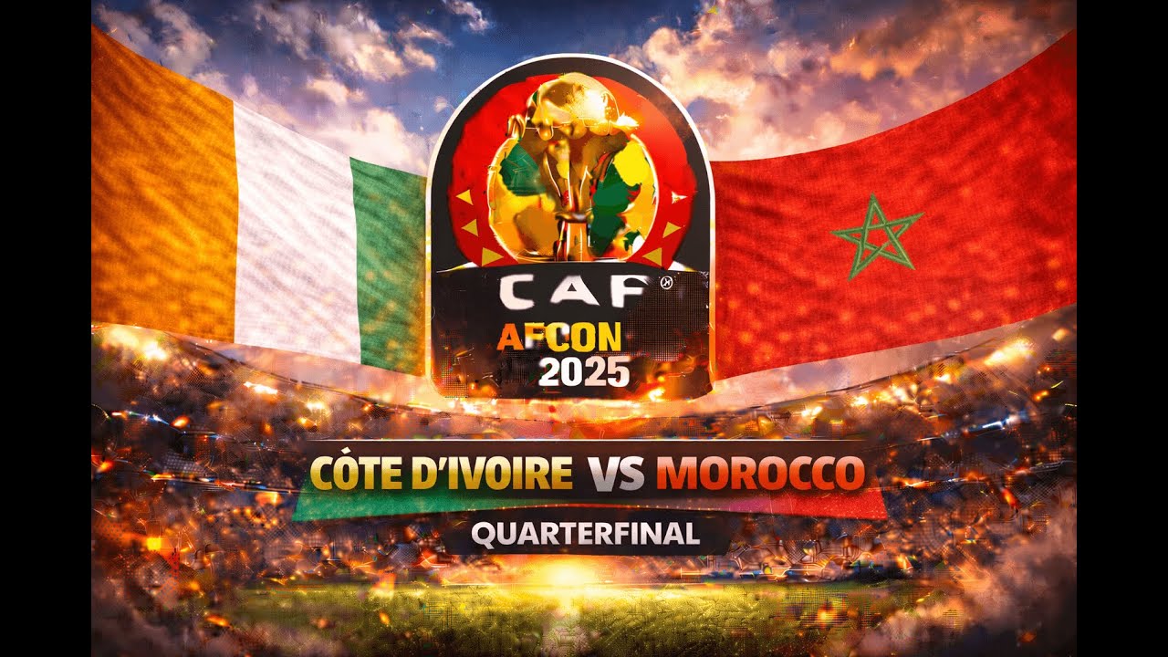 Quaterfinal - Ivory Coast vs Morocco AFCON 25 simulation FL26/PES21