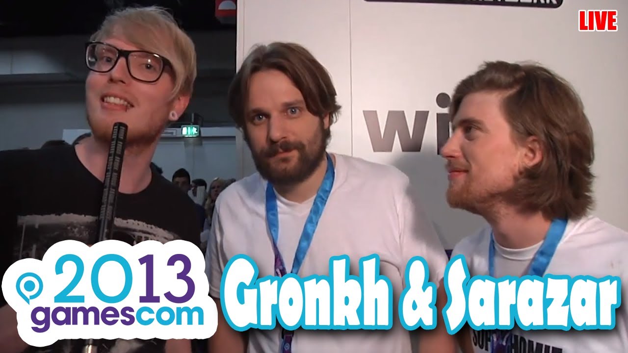 Gronkh & Sarazar - Gamescom 2013 - Playtimes TV Interview