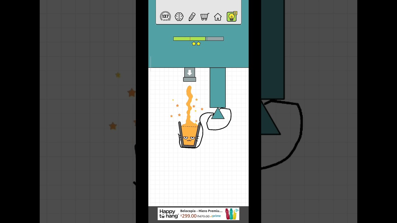 137 Level Rotate glass #gaming happy glass #video