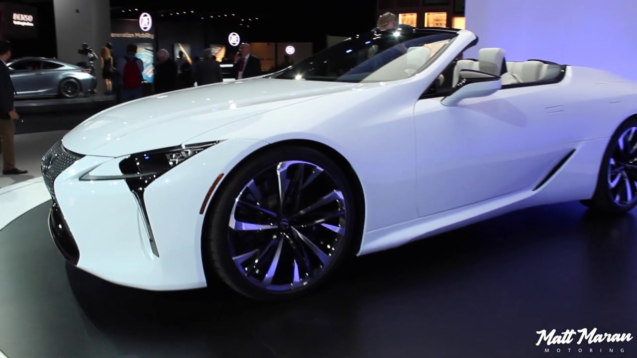 Lexus LC Convertible Concept - 2019 NAIAS