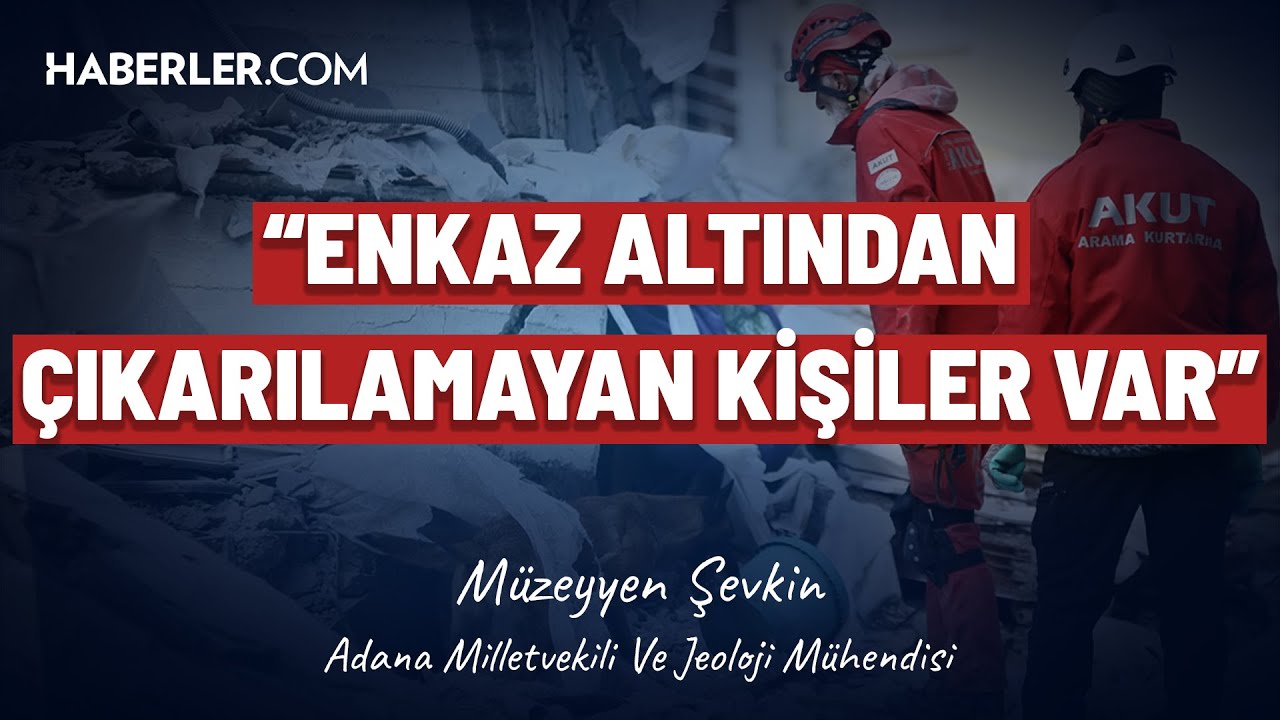“Artçı Depremler En Az 1 Hafta Hissedilir Olarak Devam Eder” | Müzeyyen Şevkin