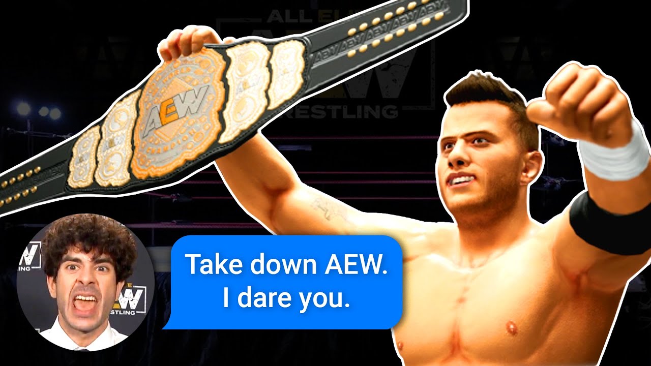AEW Fight Forever, но я пытался уничтожить компанию.