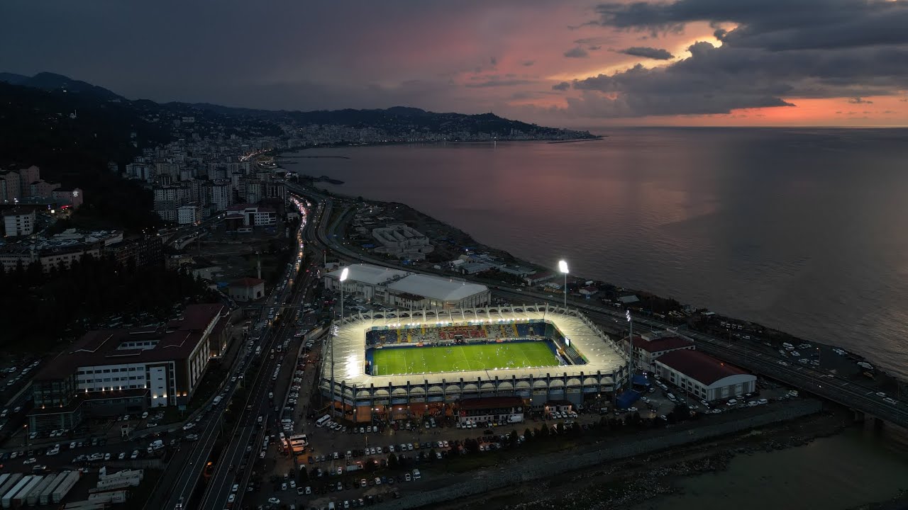 Çaykur Didi stadyumu drone cekim