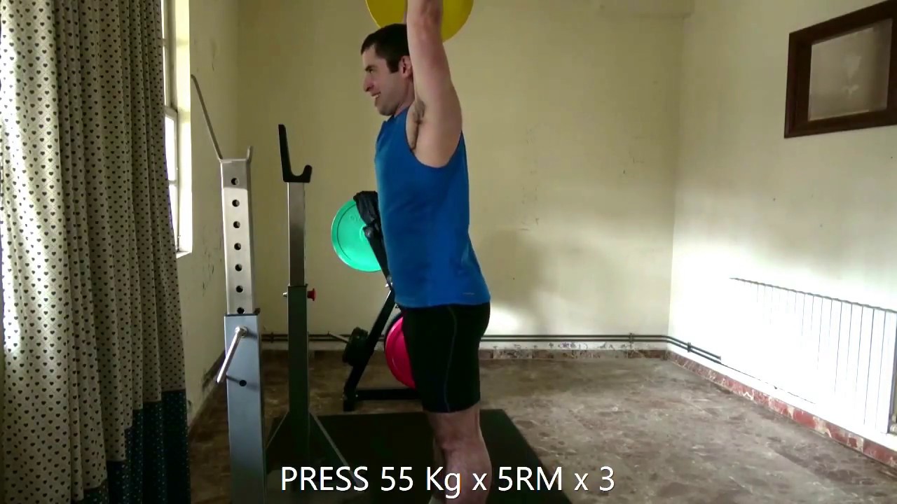 PRESS (50 kg/55 kg) 🏋️