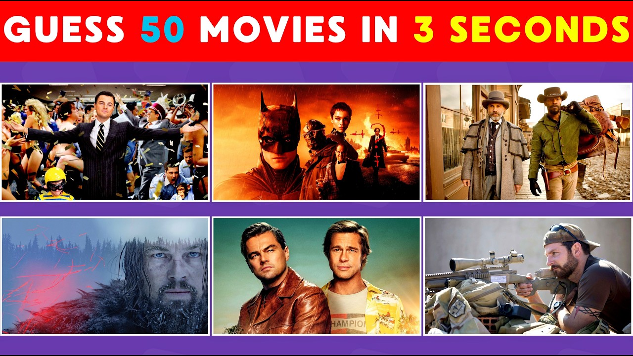 🎥 Movie Madness – Prove You’re a Film Buff in 3 Seconds! 🍿⏱️