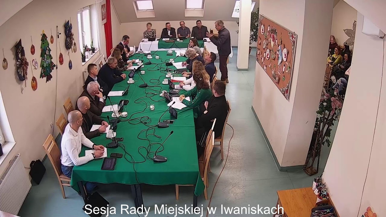 Urząd Miasta i Gminy Iwaniska - transmisja sesji Rady Miejskiej 29 I 2026