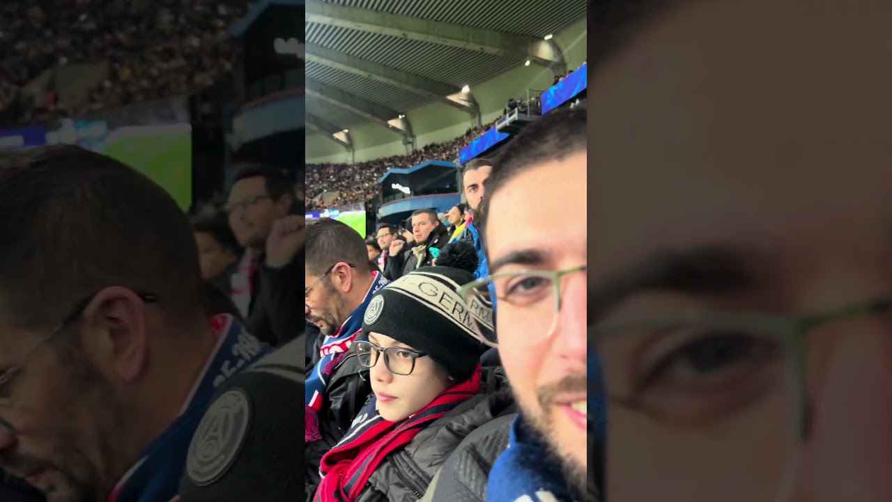 Un match au parc des princes 🔵🔴
