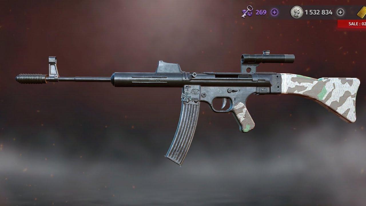 World War 2 Battle Combat Supreme Assault rifle StG45 MAX damage + Full Gadget Gameplay
